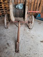 Weidezaun Glattdraht Haspel Draht Wagen Fahrgestell Bayern - Eglfing Vorschau