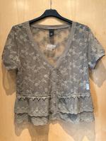 Best Connection Heine Cardigan Spitze Taupe Stickerei 42 NEU Nordrhein-Westfalen - Minden Vorschau