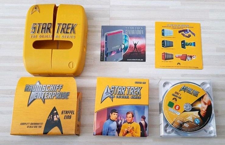 Star Trek Raumschiff Enterprise Staffel 1-3 Hartboxen 21 DVDs in Kiel