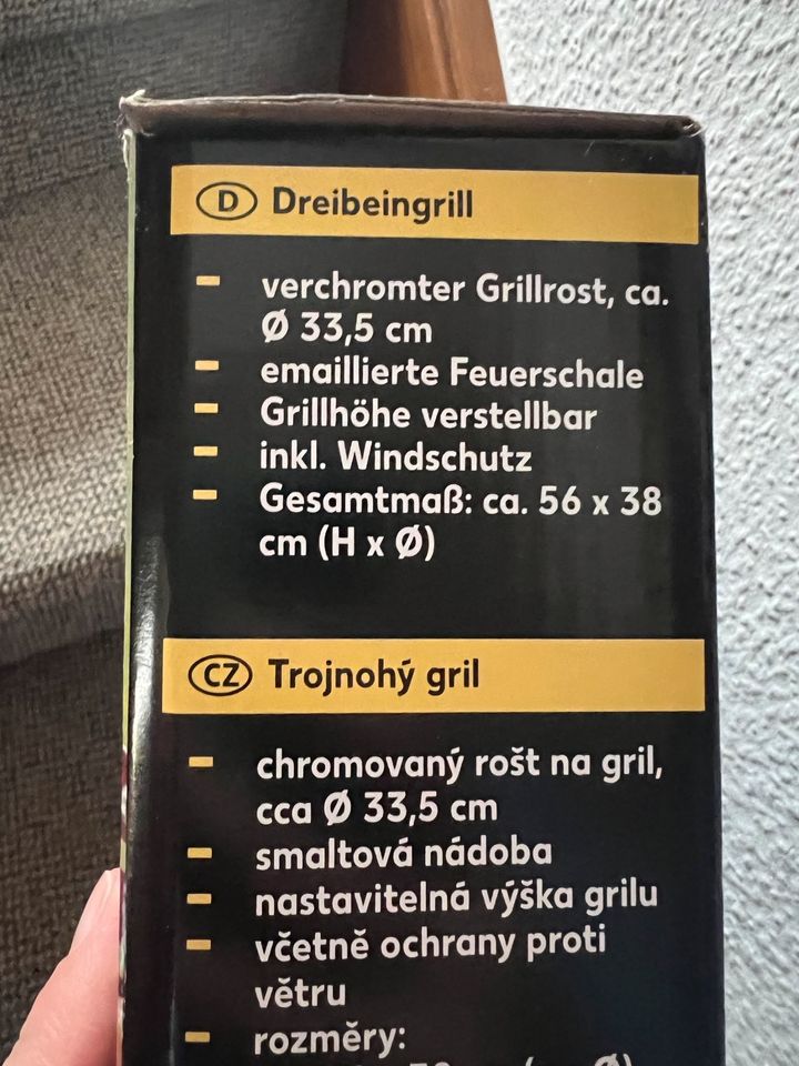 Neuer Grill/ Holzkohlengrill in Höhenberg i. T.