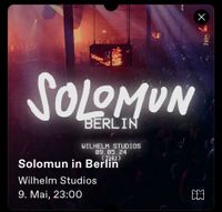 2 Tickets für Solomun Berlin - Tempelhof Vorschau