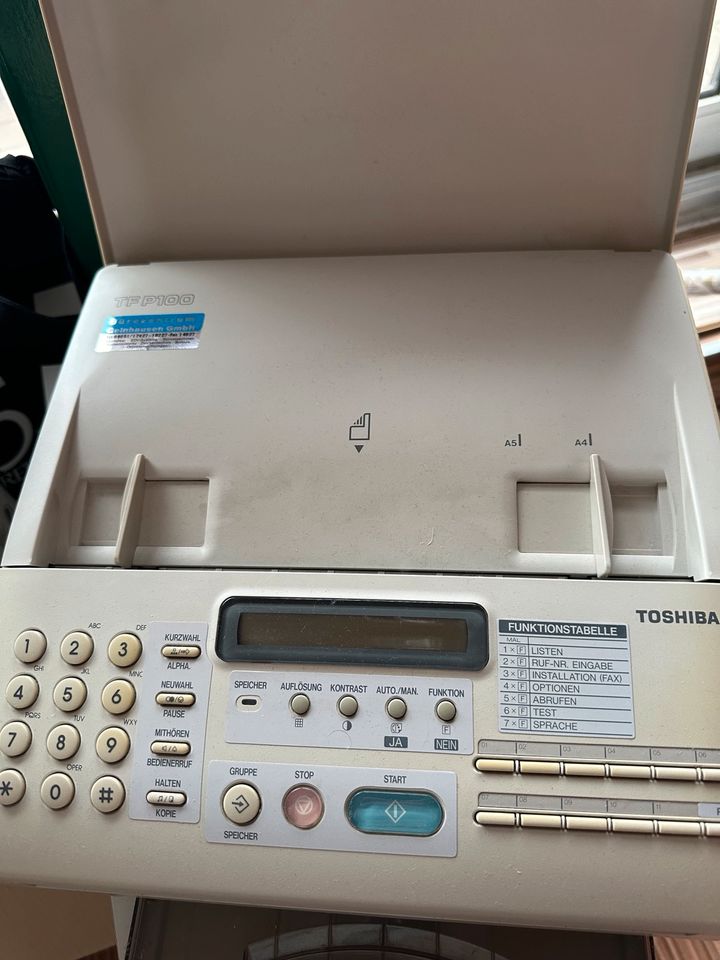 Faxgerät Toshiba in Brachttal