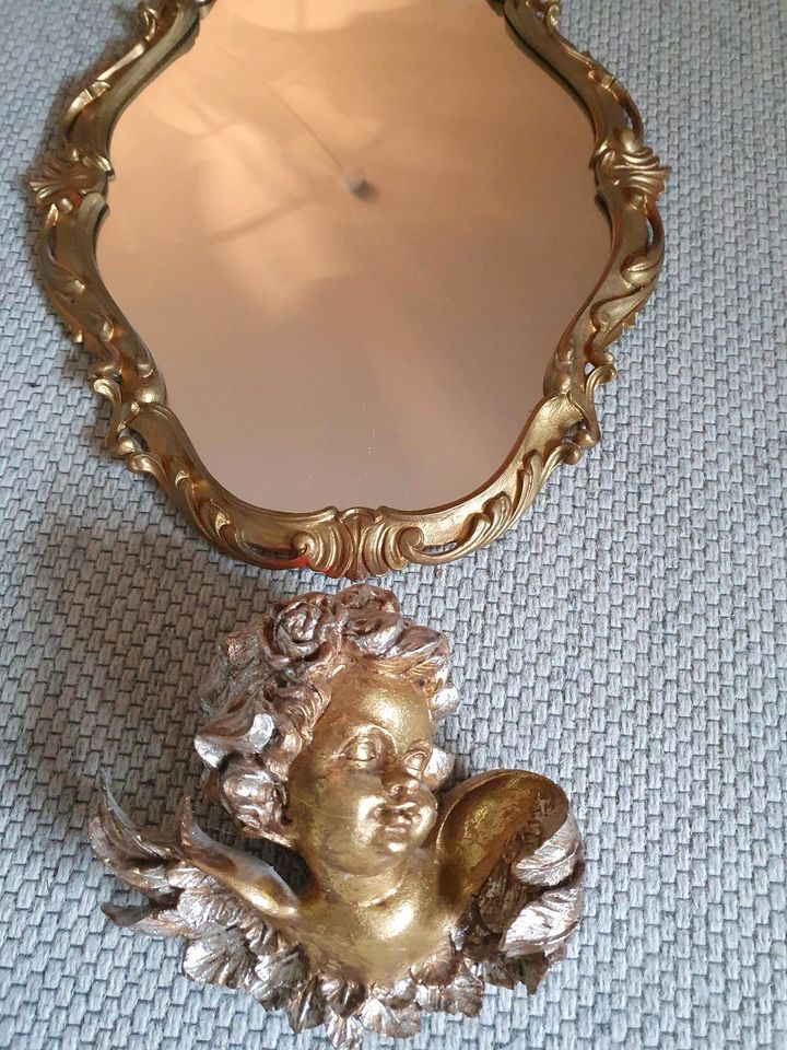 Spiegel mit Engel Gold Decospiegel in Braunschweig