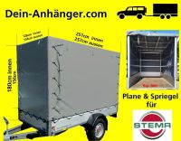 HochPlane & Spriegel für STEMA Anhänger 251x128x 180cm Innen Nordrhein-Westfalen - Leopoldshöhe Vorschau