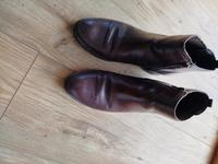 braune Lederstiefeletten Thüringen - Schwansee Vorschau