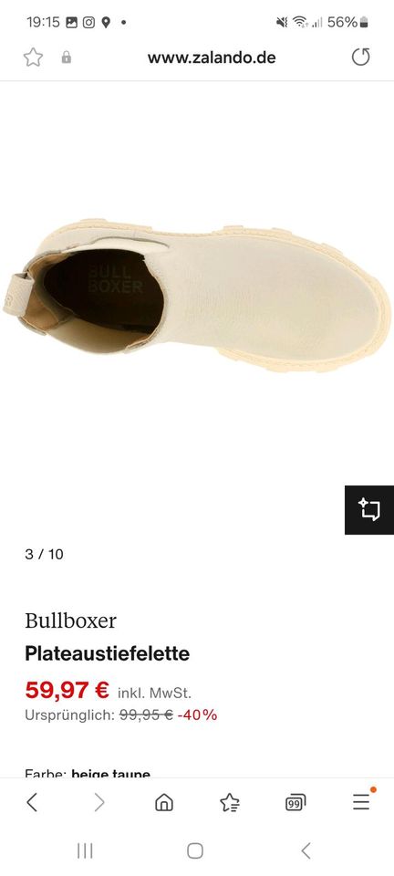Bullboxer Bull Boxer Stiefel Schuhe neu mit Etikett in Magdeburg