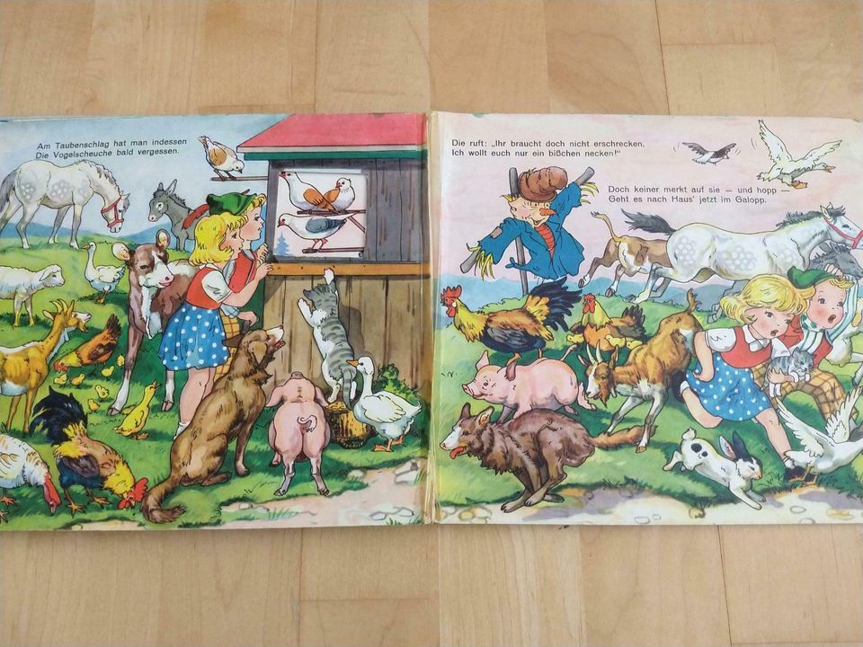 Puck und Puckis Tiere - Antiquarisches Kinderbuch, Pestalozzi in Oberursel (Taunus)