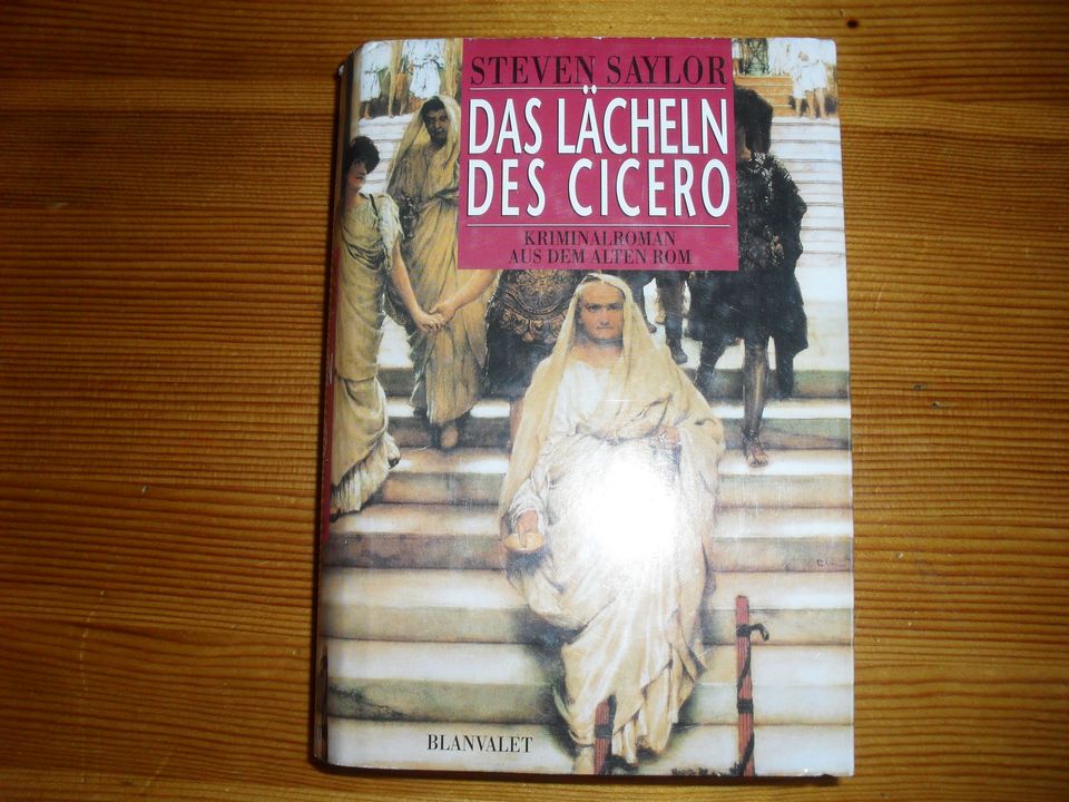 Steven Saylor, Das Lächeln des Cicero - historischer Krimi / Rom in Bingen