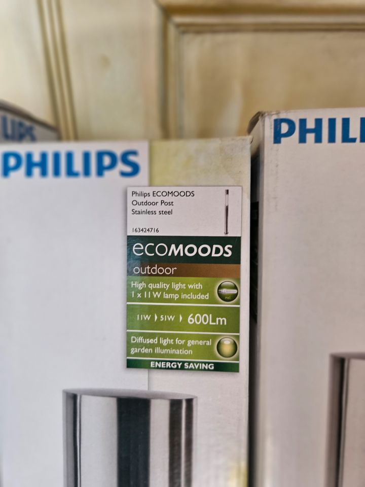 6 Philips ECOMOODS Outdoor Lampen in Wülfrath
