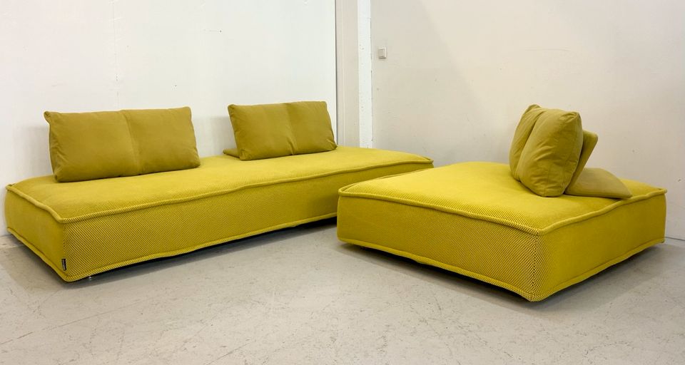 ROCHE BOBOIS / ESCAPADE Design Vintage 3er Sofa + Sessel Mah Jong in Hamburg