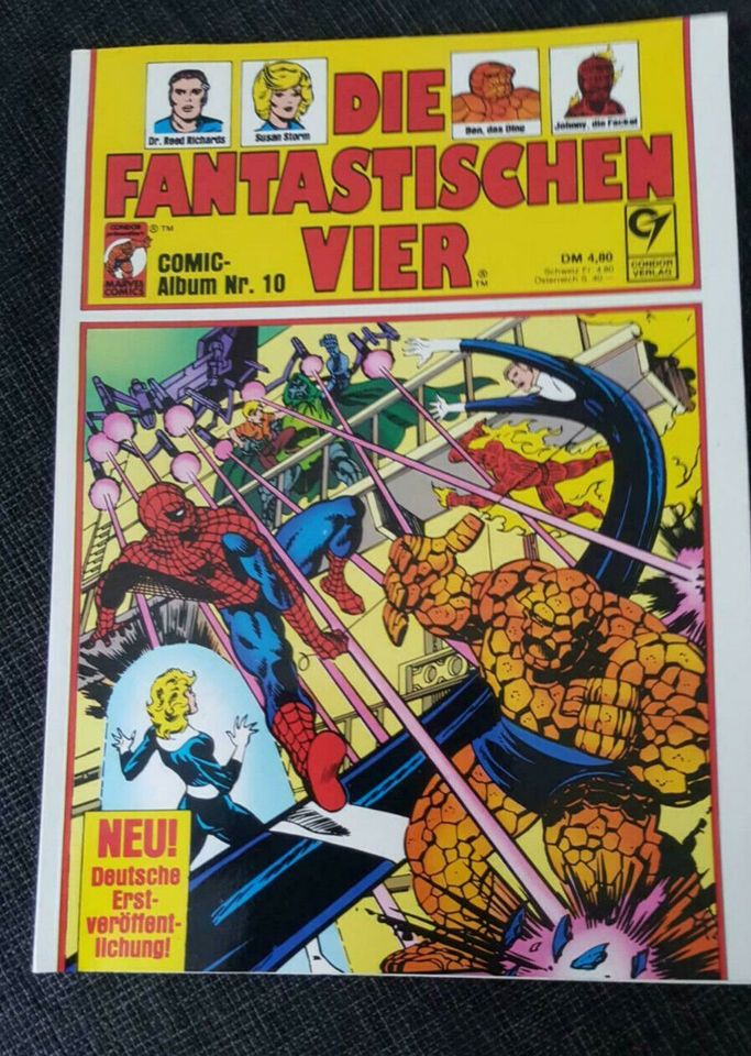 DIE FANTASTISCHEN VIER COMIC-ALBUM Nr. 10 in Kreuztal