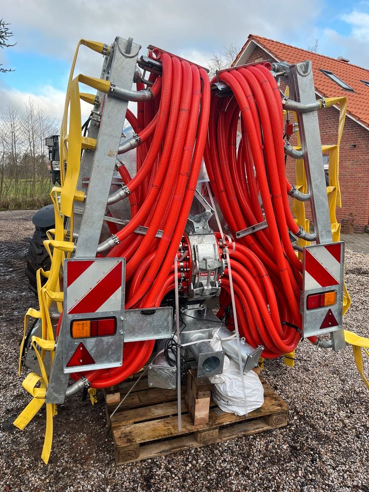 Mastek PUDB Gülleverteiler zur Nachrüstung an Güllefass. Kein Schleppschuh. Montage am Fassbodendeckel in Südbrookmerland