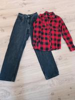 Jeans von Monki, Bluse von Urban Classics Gr. XS Hessen - Kirchhain Vorschau