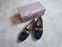 Mokassin Slipper von Donna Carolina, Blau, Gr. 39 1/2 - NEU Niedersachsen - Pohle Vorschau