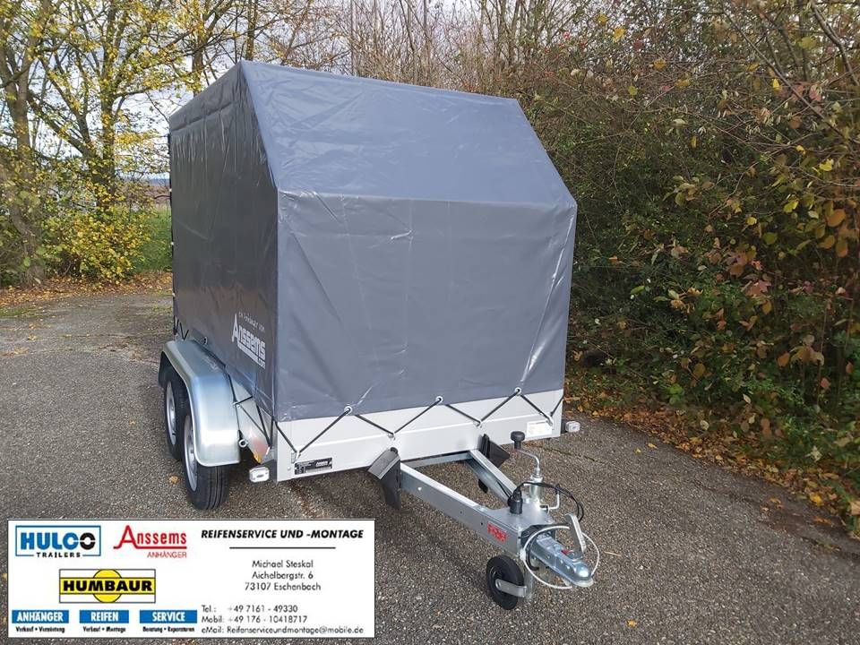 Anssems GTT750-251x126x30, neu, PKW-Anhänger m. Aktionsplane in Eschenbach Württemberg