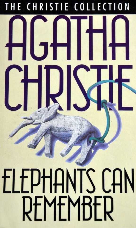 Agatha Christie Elephants can remember, Englische Ausgabe in Kölbingen