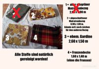 Fransendecke und Stoffreste, ab 1,50 € Dresden - Prohlis-Nord Vorschau