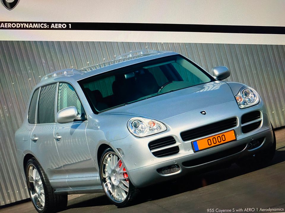 Porsche Cayenne Gemballa Spoiler vorn NEU in Radebeul