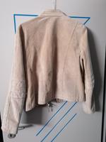 Lederjacke Damen 44-46 Tom Tailor beige Hessen - Feldatal Vorschau
