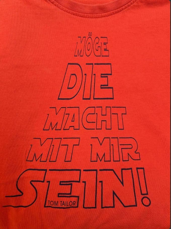 ★TOM TAILOR STAR WARS MÖGE DIE MACHT MIT DIR SEIN T-SHIRT★140 in Igensdorf