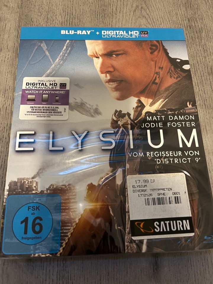 Elysium Blu Ray in Duisburg