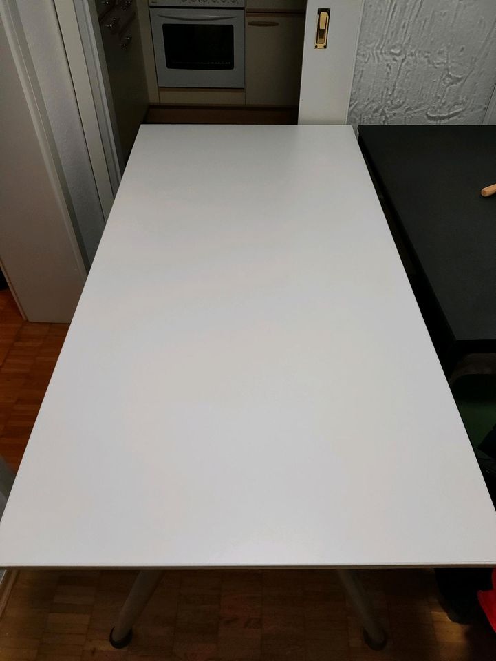 Tisch 160x80cm - Ikea Thyge weiß in Dresden