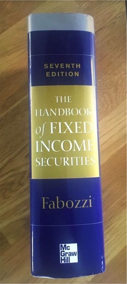 The handbook of fixed income of securities, Frank J. Fabozzi in Linsengericht