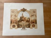 Bild Druck Lithographie Stolzenfels Koblenz Rheinland-Pfalz - Hambuch Eifel Vorschau