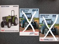 Prospekte DEUTZ FAHR Traktoren DX3 DX50V Schlepper DX 3 Nordrhein-Westfalen - Hörstel Vorschau