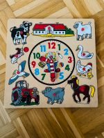 Steckpuzzle mit Uhr Holz Niedersachsen - Bückeburg Vorschau