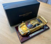 Maisto Mercedes CLK-GTR Street Version Gold 23k limitiert selten Nordrhein-Westfalen - Detmold Vorschau