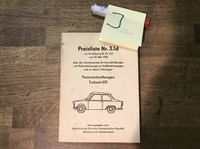 Preisliste für Industrie Preise Trabant 601 Sachsen-Anhalt - Petersberg (Saalekreis) Vorschau