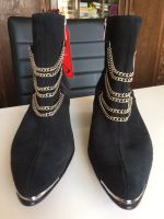 Jeffery-West Chelsea-stiefel Aus Wildleder, Gr. 40, schwarz, neu! Hessen - Königstein im Taunus Vorschau