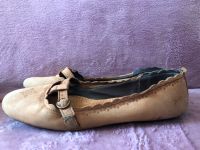 Echt Leder Ballerina Schuhe 39 braun Essen - Steele Vorschau