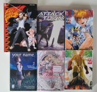 Diverse Manga Comics Bücher Attack on Titan One Punch Man NEU Rheinland-Pfalz - Bingen Vorschau