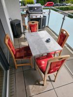 Garten Lounge Set - 4 Stühle und ausziehbarer Tisch Nordrhein-Westfalen - Krefeld Vorschau