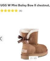 Ugg W Mini Bailey Bow 2 Schleife Lammfell Boot Gr.37 braun Kreis Pinneberg - Elmshorn Vorschau