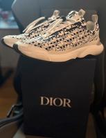 Dior Sneaker B24 Oblique Herren schwarz weiß EU 46 original Sachsen-Anhalt - Halle Vorschau