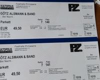 Götz Alsmann  Konzert Pirmasens  19.10.24 2 Karten  Versand incl Saarland - Mandelbachtal Vorschau