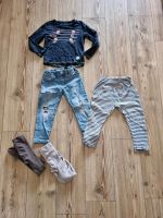 Bekleidungspaket Gr. 104 H&M Zara Longsleeve Thermojeans Bayern - Weitnau Vorschau