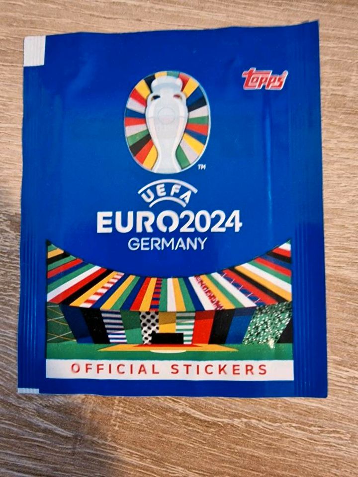 EURO 24 Sticker in Leipzig