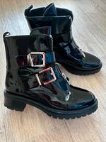 Lacklederstiefel 38 Rostock - Lichtenhagen Vorschau