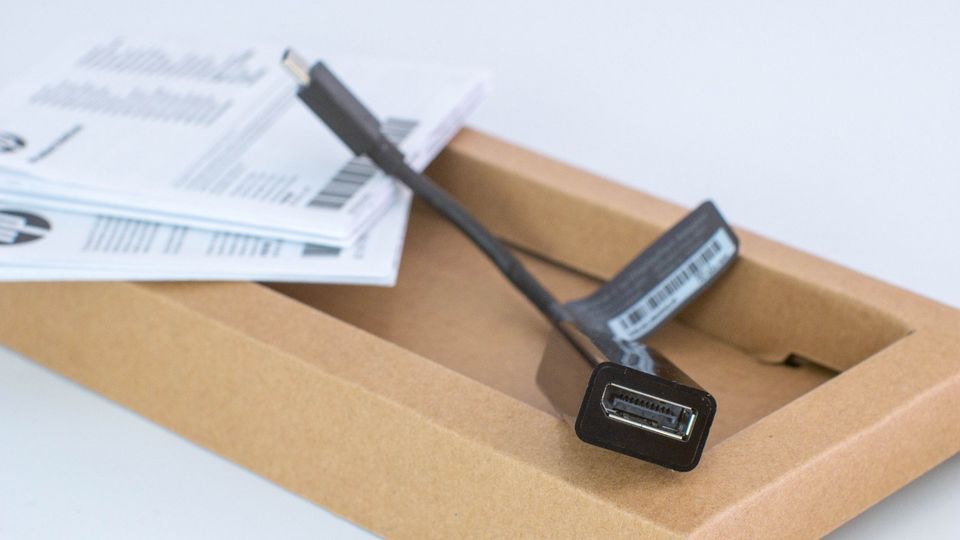 HP USB-C-zu-DP-Adapter ✔AfB Shop Berlin ✔1 Jahr in Berlin