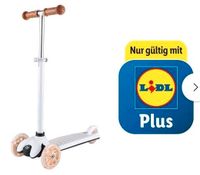 Roller Scooter Tretroller Dreirad - mit farbiger LED-Beleuchtung Mitte - Wedding Vorschau