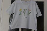 Neu,T-Shirt,Damen,gr.S-M,weiß,mit Blumen,Pimkie,elegant,kurz,sexy Bayern - Augsburg Vorschau
