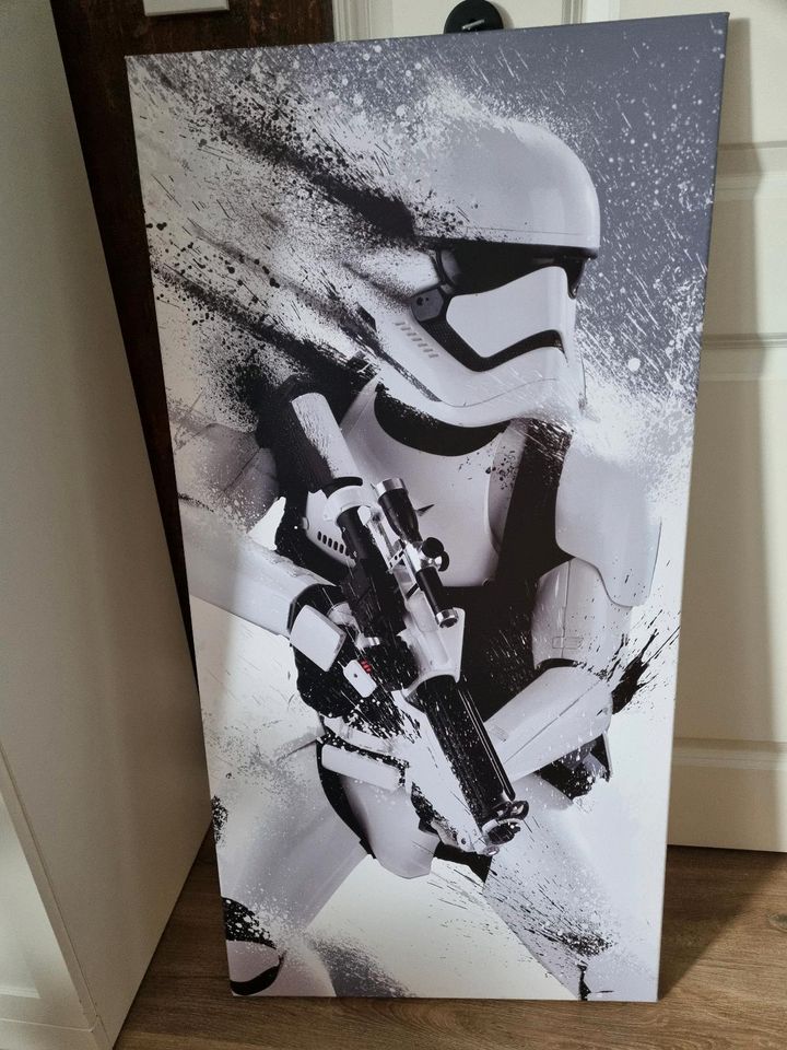 Star Wars Leinwand Bild Stormtrooper in Bad Langensalza