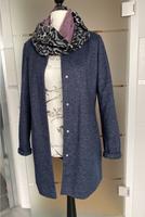Multiblue Sweat Mantel Jacke Gr. 42 dunkelblau Bayern - Münchsmünster Vorschau