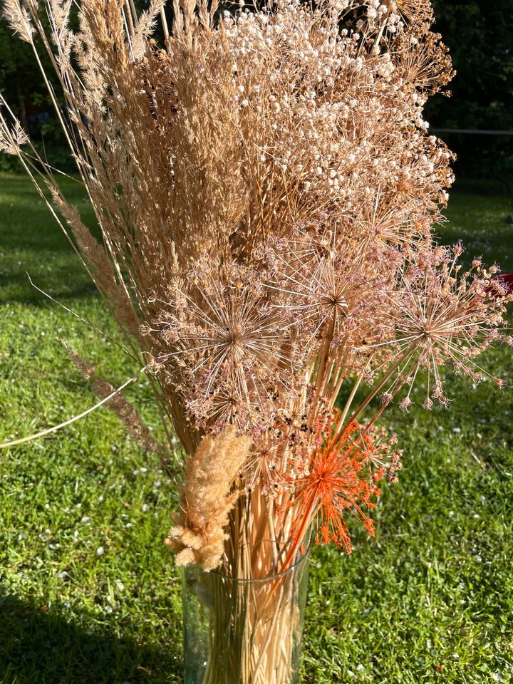 Trockenblumen, Pampasgras, Boho, Bohemian Style, Blumenstrauß in Stahnsdorf