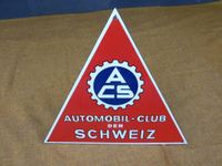 Automobil Club der Schweiz, ACS,Emailleschild,Emaille Saarbrücken-Dudweiler - Dudweiler Vorschau