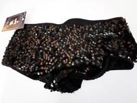 Leg Avenue Pailletten Panty / Shorts Party Hose schwarz - Gr. M Niedersachsen - Melle Vorschau